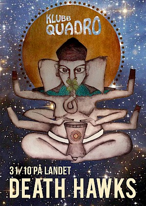 QUADRO: DEATH HAWKS (FI) +PSYKEDEMIL (DJ)