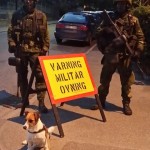 Övningen fortsätter hela helgen