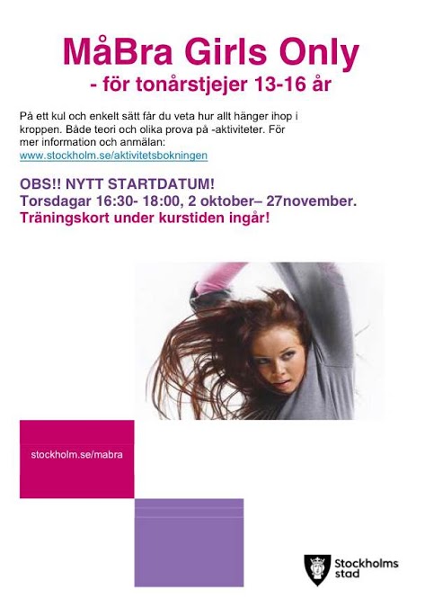 MåBra Girls Only HT14