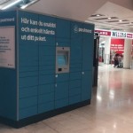 Första paketautomaten har landat
