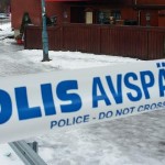 Man skjuten i benen