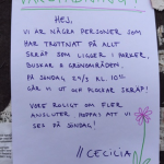 ”Kom med på skräp-plockar-jakt!”