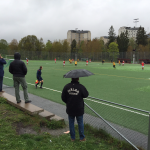 ”En frispark gick igenom allas ben och rakt in vid bortre stolpen”