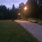 ”Bil kraschade vid rallykörning i Vinterviken”
