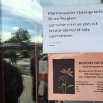 ”Vi har kläder överallt på boendet”
