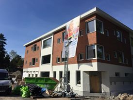 förskola byggs 2