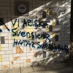 Varför reagerar ingen på rasistisk graffiti?