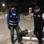 ”Vi tänder brasan, ta med pulkan”