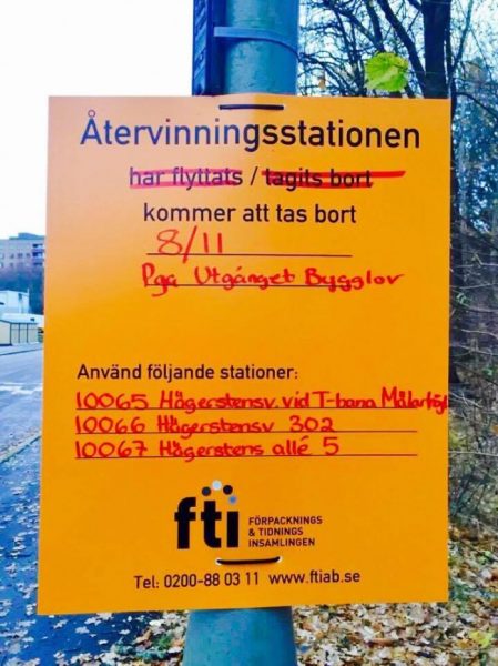 återvinning