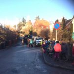 Elever promenerar mot barncancer