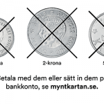 Här kan du lämna in dina gamla mynt