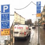 Nu sätts p-skyltarna upp – avgift gäller