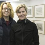 Silkesmålningar visas på nytt galleri i Mälarhöjden