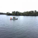 Färdigbadat vid Örnsbergsklipporna