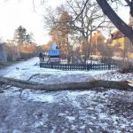 Bilder: Så drabbade stormen Alfrida Hägersten-Liljeholmen