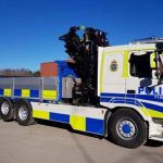 Landets tyngsta polisbil rullar ut på gatorna