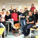 Klass 9c Västbergaskolan på studieresa till Auschwitz