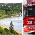 Drunkningsolycka vid Sätrabadet