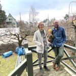 Så fixar de sin trädgårdsdröm i Mälarhöjden – tillsammans med andra