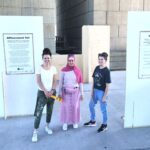Konsten intar bryggan under Liljeholmsbron