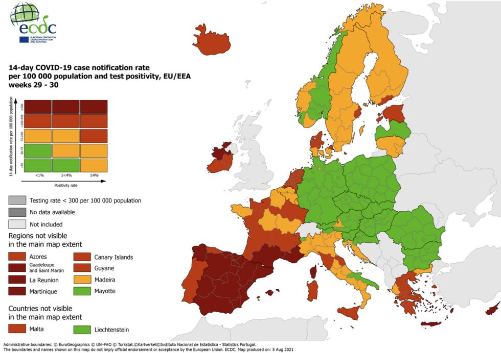karta smittspridning europa