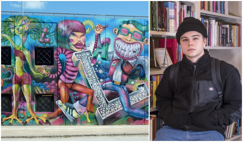 collage graffiti