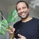 Bytesfest  med sticklingar på trädgårdsmässan i Älvsjö