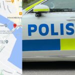 Handgemäng på Liljeholmsbron – polis skadad