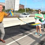 Bredare cykelbana öppnar på Västerbron