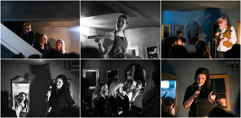 collage kvinnn