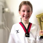 Taekwondo: Vanessa från Midsommarkransen tog guld i Svenska cupen