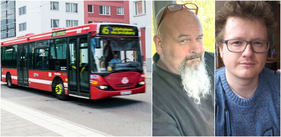 -collage buss gubbar