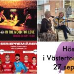 Händer i helgen 26-28 september i Hägersten-Älvsjö-Skärholmen: 16 tips