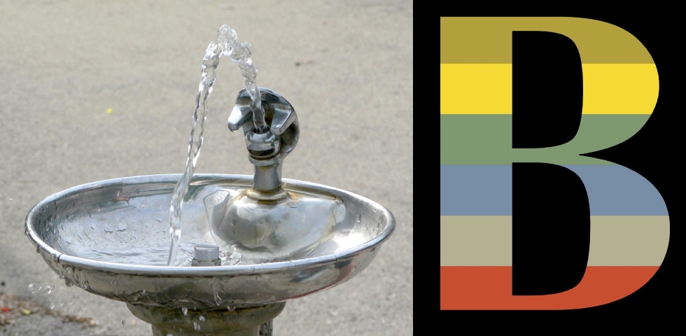 COLLAGE VATTENFÖNTÄN