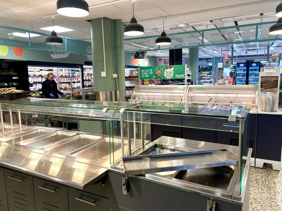 Plockmats delen i en butik