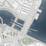 Nya cykelbron på väg med båt till Slussen – då ska den öppna