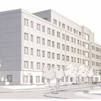 Bild på tänkt byggnad