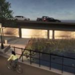 Nya cykelbanan längs Riddarholmskanalen öppnar