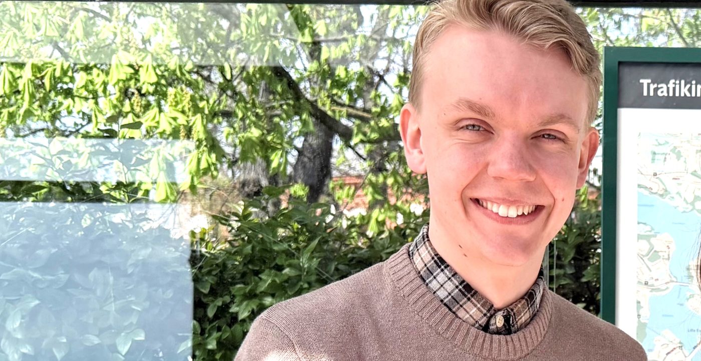 Bjarne Snis Sigtryggsson, ordförande för SSU Stockholm