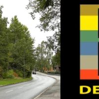 collage på väg och bättre stadsdel logga