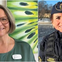 collage två kvinnor