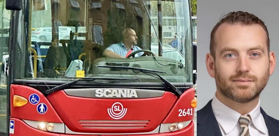 man buss