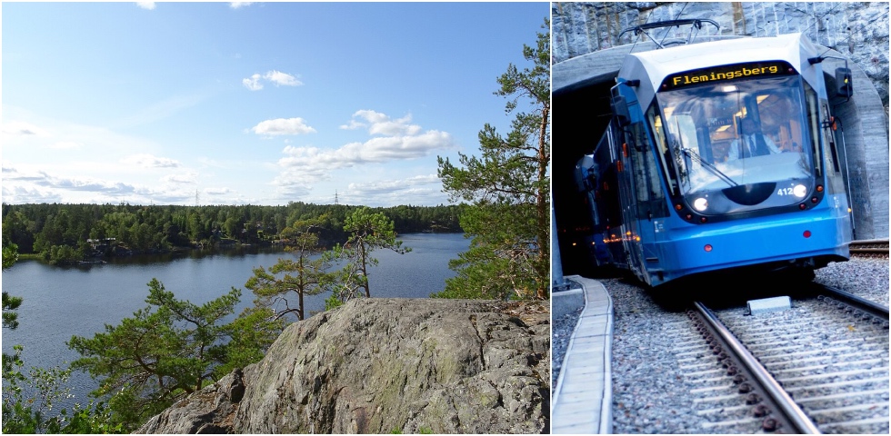 spårvagn - natur